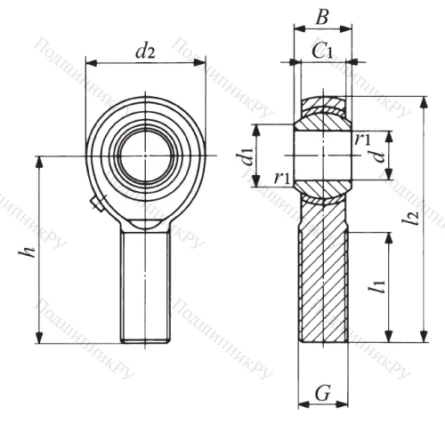 Шарнирная головка POS 22 L в Сочи