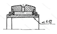 Модификация подшипника 324826ЮТС2 размер 130x160x32/43