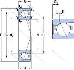 Подшипник 71938 ACD/P 4AH 1 в Сочи