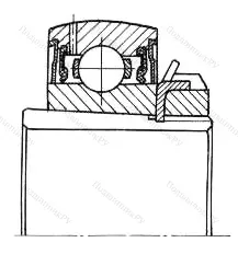 Модификация подшипника 680507НК7С17 размер 35x80x23/42
