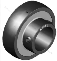 Высокотемпературный корпусной подшипник UC 215 BHTS ZZ GR CG 350° BECO в Сочи