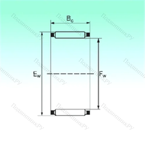 Подшипник игольчатый радиальный K 32x38x26 TN от производителя  NBS