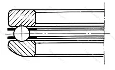 Подшипник  53212 (28212) размер 60x95x28
