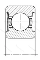 Подшипник  60221 (6221-Z) размер 105x190x36