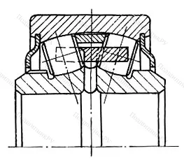 Модификация подшипника 83702Ю2 размер 15x42x17/21 ГПЗ-5