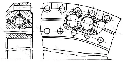 Модификация подшипника 3689/1085 размер 1084,8x1300x70 от производителя  ЕПК