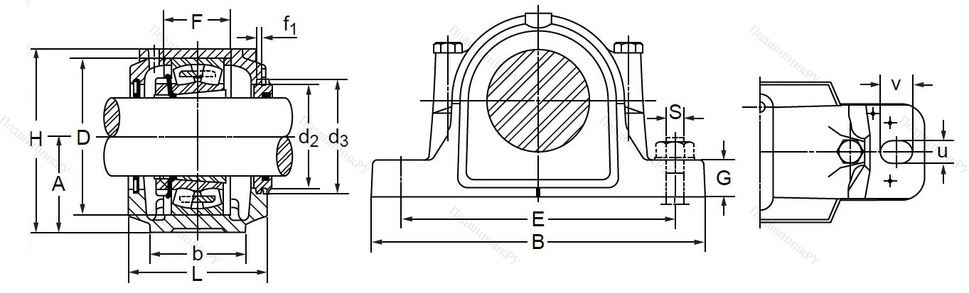 Подшипниковый корпус SNL 520 TG (SNK 520-617) в Сочи