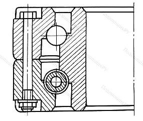 Модификация подшипника 3687/1300К1 размер 1300x1600x108 от производителя  ГПЗ-1
