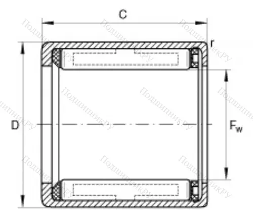 Подшипник обгонной муфты обгонная муфта HF 3020- L 564 в Сочи