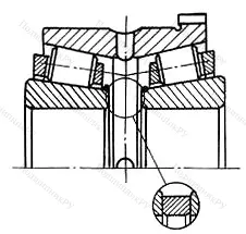 Модификация подшипника 2-697817Л размер 85x140/146x85
