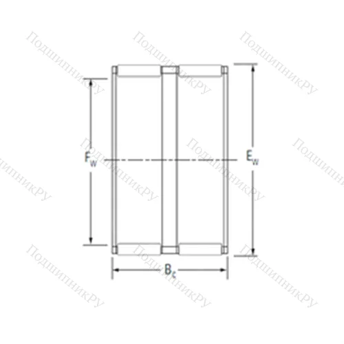 Подшипник игольчатый радиальный K 26X 30X 22ZW