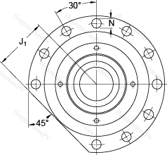 Подшипник FBSA 208/QFC