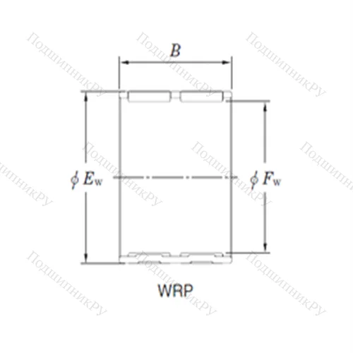 Подшипник игольчатый радиальный WRP 586543A от производителя  KOYO