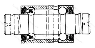 Модификация подшипника hb2p16107/12,6Е размер 12,6x30x107
