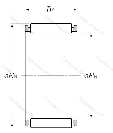Подшипник K 12x15x13 V 1 JP (NTN) в Сочи