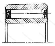 Модификация подшипника 6-3004244М размер 220x400x144
