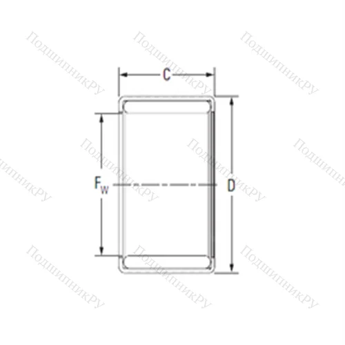 Подшипник игольчатый радиальный Y 2416