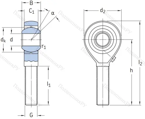 Шарнирная головка POS 12 L в Сочи