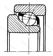 Модификация подшипника 6-916904Е размер 20x62x17