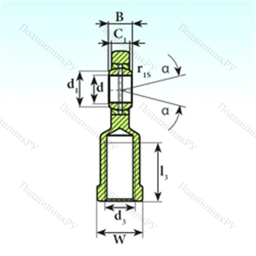 Подшипник скольжения сферический SI 20 ES
