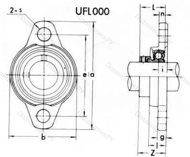 Подшипниковый узел UFL 006 (ASAHI) в Сочи