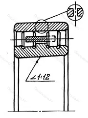 Модификация подшипника 4-3182117 размер 85x130x34 от производителя  ГПЗ-1