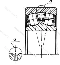 Модификация подшипника 53507Н размер 35x62x23 от производителя  ГПЗ-23
