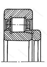 Модификация подшипника 80-62422М размер 110x280x82/65
