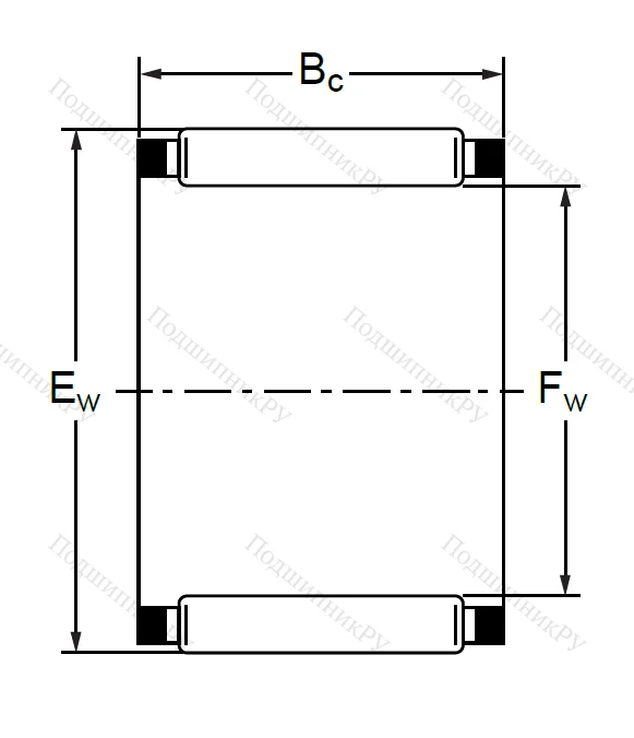 Подшипник K 36x42x24.8 (KT) в Сочи