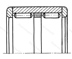 Модификация подшипника 894713 размер 65x80x45 от производителя  ГПЗ-3