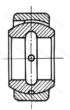 Модификация подшипника нушс17Ю1 размер 17x32x10/14 от производителя  ГПЗ-3