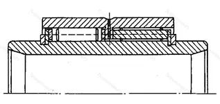 Подшипник  714712 размер 60x85x50/85 от производителя  ГПЗ-24