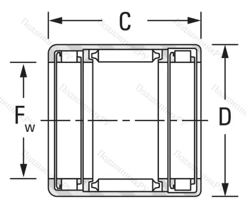 Подшипник обгонной муфты  FCB-30 в Сочи