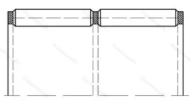 Подшипник  664906 (K 28x33x27) размер 28x33x27