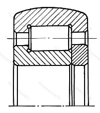 Модификация подшипника 942906 размер 28x85x33 от производителя  ГПЗ-24 Модификация подшипника 942906 размер 28x85x33 от производителя  ГПЗ-24
