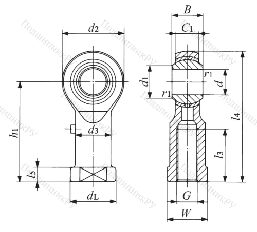 Шарнирная головка PHS 25 L в Сочи