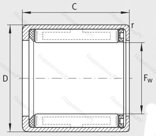 Подшипник обгонной муфты обгонная муфта HF 2520 L 564 в Сочи