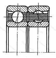 Модификация подшипника 2-346205Е5 размер 25x52x30 от производителя  ГПЗ-3