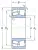 Сферический роликовый подшипник 22216 E/C 3 от производителя  SKF