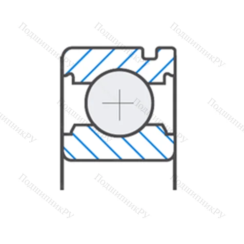 Подшипник шариковый радиальный