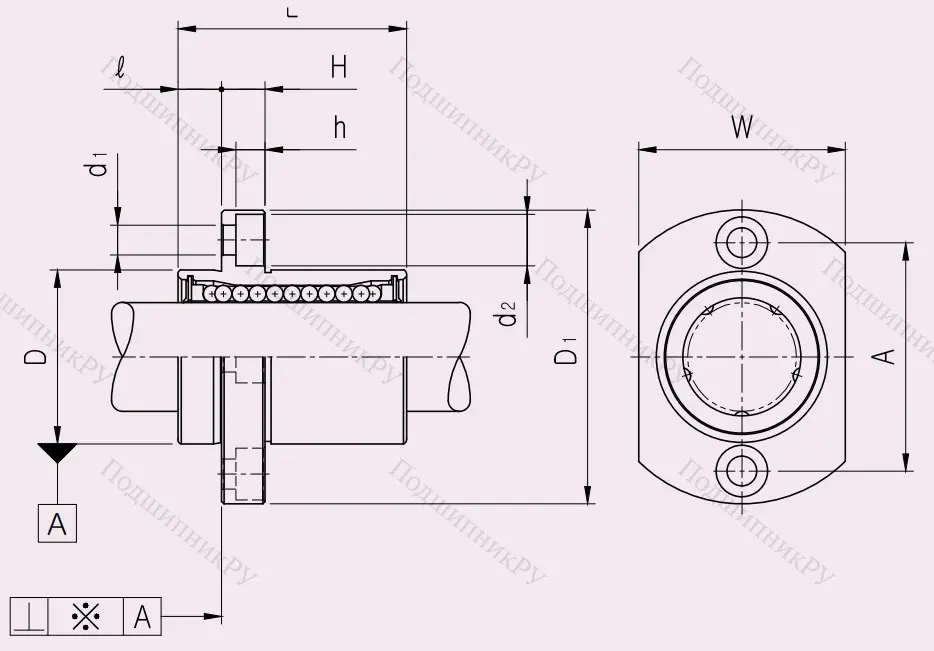 Подшипник LMH 6 UU в Сочи