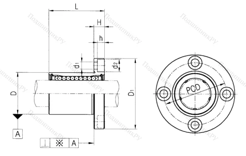 Подшипник LMF 20 UU в Сочи