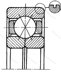 Подшипник  1126948 размер 240x320x38 от производителя  ГПЗ-23