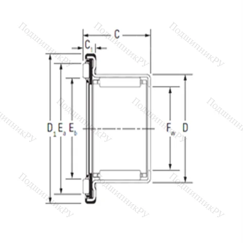 Подшипник комбинированный F-227394.4