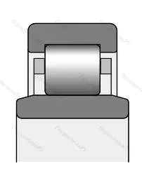 Подшипник  2672122 размер 110x170x33/36
