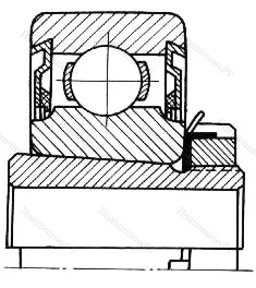 Подшипник  380804 размер 20x52x26 от производителя  ГПЗ-23
