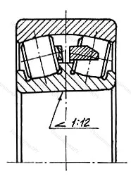 Модификация подшипника 40-113524 размер 120x215x58 от производителя  ГПЗ-11