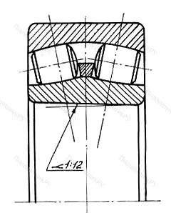 Модификация подшипника 3153230 размер 150x270x96 ГПЗ-34