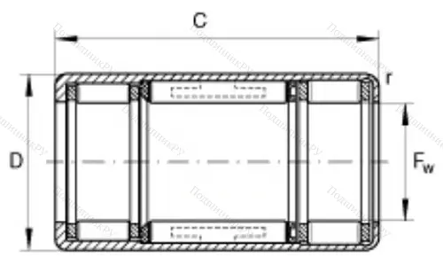 Подшипник обгонной муфты обгонная муфта HFL 3030 L 564 в Сочи