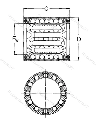 Подшипник LBBR 14-2LS в Сочи